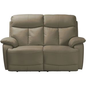 Wohnwert Ledersofa aus Echtleder mit manueller Relaxfunktion Ambra ¦ braun ¦ Maße (cm): B: 160 H: 102 T: 102.0 Polstermöbel > Sofas > 2-Sitzer - Höffner