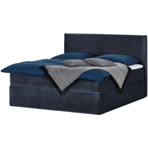 Boxi Boxspringbett 180 x 200 cm  Boxi Classic ¦ blau ¦ Maße (cm): B: 180 H: 125 Betten > Boxspringbetten > Boxspringbetten 180x200 - Höffner