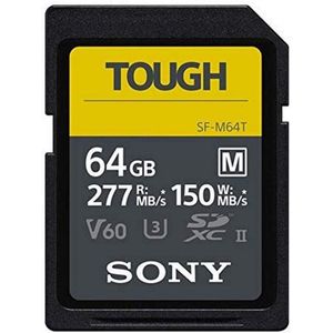 Sony SDXC 64GB UHS-II Tough R277/W150 MB/s Geheugen