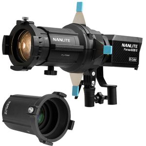 Nanlite Forza 60B II Bi-color LED + 19° & 36° projectielenzen Continu licht studio