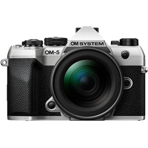 OM System OM-5 Mark II Zilver+ 12-40mm f/2.8 Pro II Systeemcamera