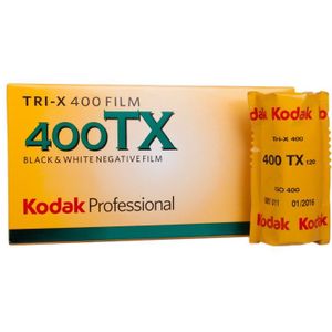 Kodak Tri-X 400 120 5pak Filmrolletjes