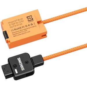 ZGCINE D-Tap To EN-EL25 Dummy Battery Cable Kabels