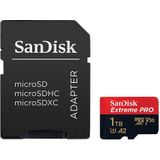 Sandisk - Extreme Pro Micro SDXC - 1TB - A2 V30 - met Adapter