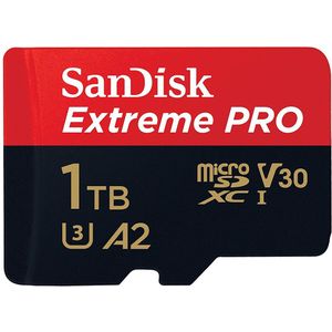 Sandisk MicroSDXC Extreme Pro 1TB 170mb + SD Adapter