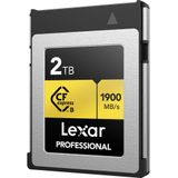 Lexar - Professional Gold Series - Geheugenkaart - 2000 GB - CFexpress type B - Zilver
