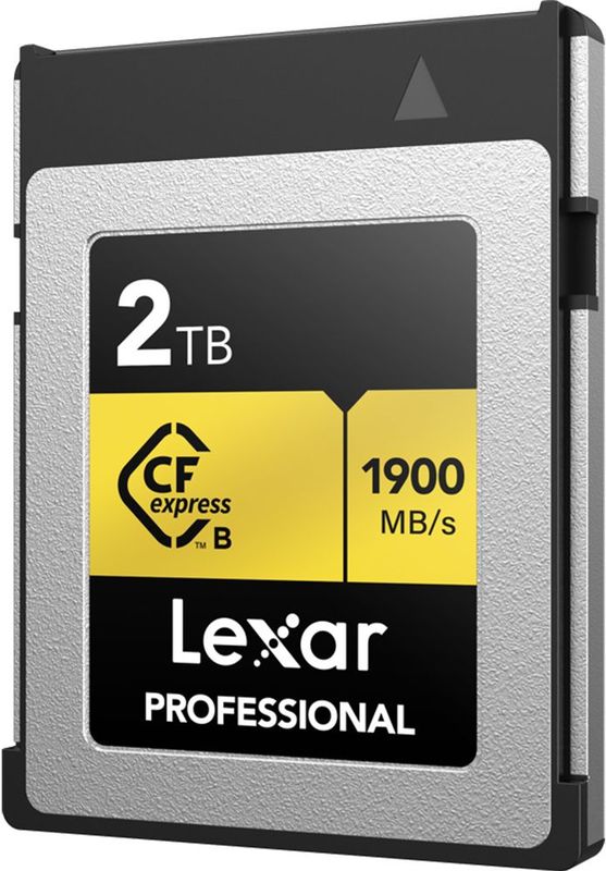 Lexar - Professional Gold Series - Geheugenkaart - 2000 GB - CFexpress type B - Zilver