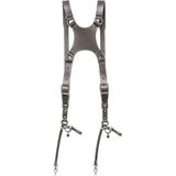 The Hantler Dual camera harness Stone gray L/XL Draagcomfort