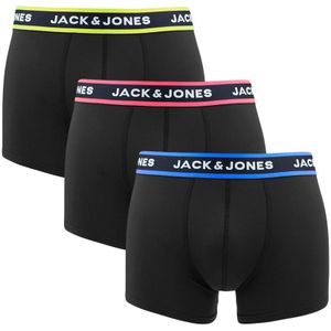 Jack & Jones - 3-pack microfiber boxershorts thom zwart - Heren