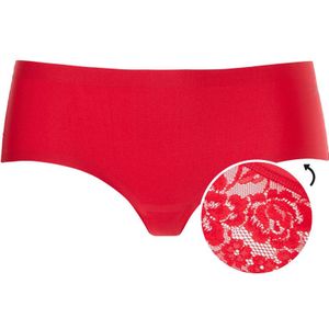 Ten Cate boxershort - Secrets microfiber hipster kant rood - Dames