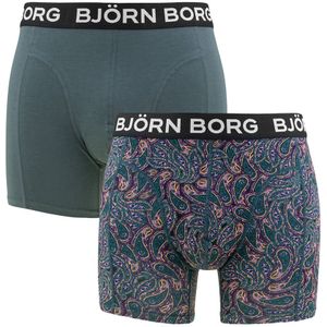 Björn Borg - 2-pack bamboe boxershorts basic print multi - Heren
