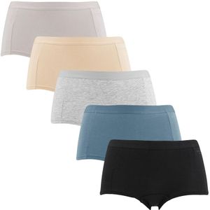 Björn Borg - Soft cotton stretch 5-pack mini boxershorts basic multi - Dames