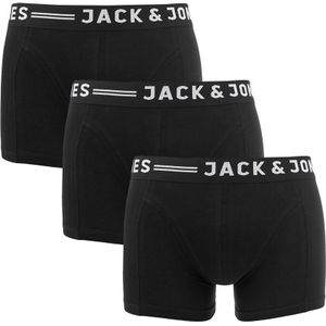 Jack & Jones - 3-pack boxershorts sense zwart II - Heren