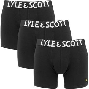 Lyle & Scott - 3-pack boxershorts daniel zwart - Heren