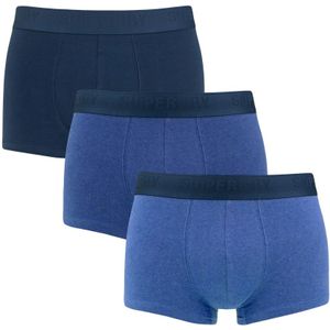 Superdry - 3-pack boxershort trunks blauw - Heren