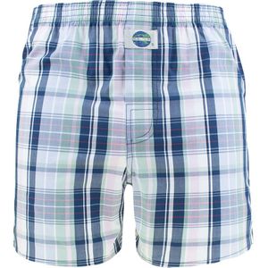 DEAL - Wijde boxershort check multi 192254 - Heren