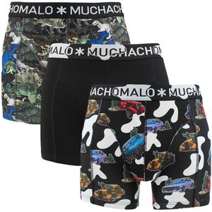 Muchachomalo - 3-pack boxershorts figures multi - Heren