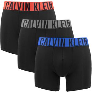 Calvin Klein - Intense power 3-pack microfiber boxershorts combi zwart - Heren