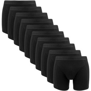 Bamboo Basics - 10-pack boxershorts rico basic zwart - Heren