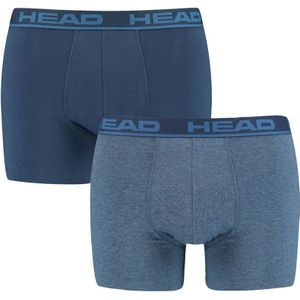 HEAD - 2-pack boxershorts basic II blauw II - Heren