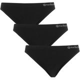 Bamboo Basics boxershorts - 3-pack slips tess zwart - Dames