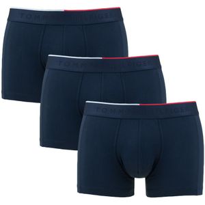 Tommy Hilfiger - The everyday 3-pack microfiber boxershorts blauw - Heren