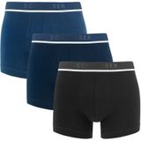 Schiesser - 95/5 3-pack boxershorts classic blauw & zwart - Heren