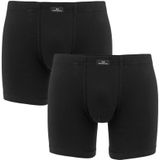 Götzburg - 2-pack long boxershorts basic zwart - Heren