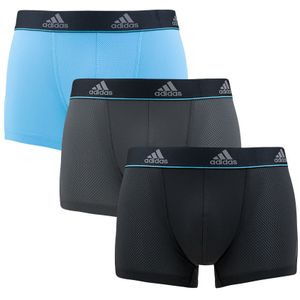 Adidas - 3-pack microfiber boxershorts active mesh multi - Heren