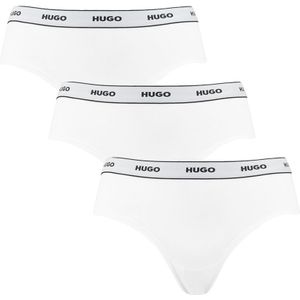Hugo Boss boxershorts - 3-pack HUGO hipsters wit - Dames