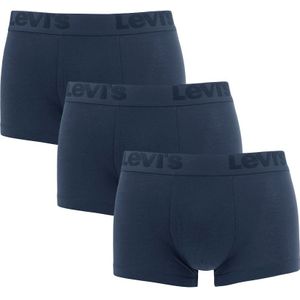 Levi&#039;s - 3-pack boxershorts premium blauw II - Heren