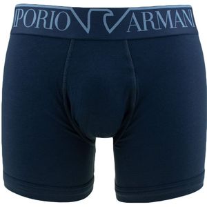 Emporio Armani - Boxer stretch cotton blauw - Heren