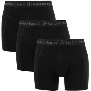 Bamboo Basics - 3-pack boxershorts rico zwart - Heren