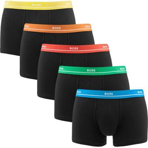 Hugo Boss - BOSS 5-pack boxershorts essential combi zwart - Heren