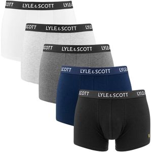 Lyle & Scott - 5-pack boxershorts miller multi - Heren