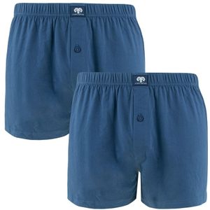 CECEBA - 2-pack wijde boxershorts blauw - Heren