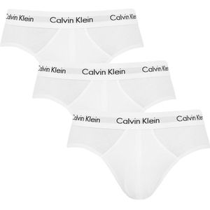 Calvin Klein boxershorts - 3-pack herenslips wit - Heren