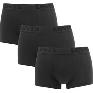 Levi&#039;s - Premium 3-pack boxershorts zwart II - Heren