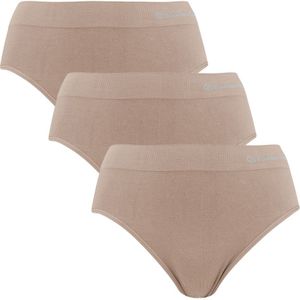 Bamboo Basics boxershorts - 3-pack slips belle bruin - Dames