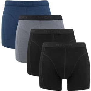 Ten Cate - Basics 4-pack bamboe boxershorts multi - Heren