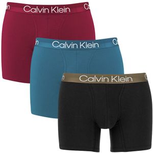 Calvin Klein - Modern structure 3-pack boxershorts multi MCI - Heren