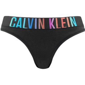 Calvin Klein - Intense power string zwart - Dames