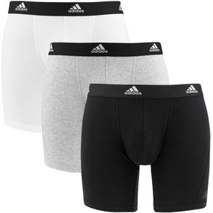 Adidas - 3-pack long boxershorts active flex basic multi - Heren