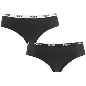 PUMA boxershorts - Everyday 2-pack microfiber brazilians zwart - Dames