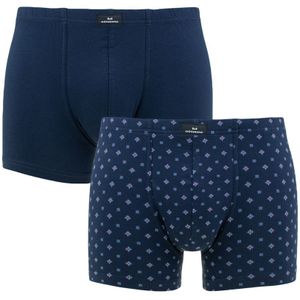 Götzburg - 2-pack boxershorts minimal print blauw II - Heren