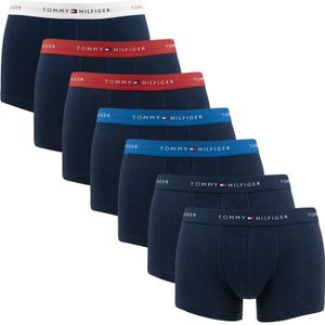 Tommy Hilfiger - Signature cotton essentials 7-pack boxershorts combi blauw - Heren