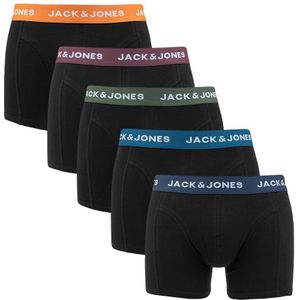 Jack & Jones - 5-pack boxershorts oliver combi zwart - Heren