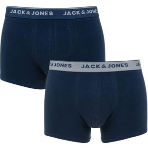 Jack & Jones - 2-pack boxershorts vincent navy blazer - Heren
