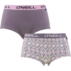 O&#039;Neill - 2-pack mini boxershorts ikat & plain multi - Dames