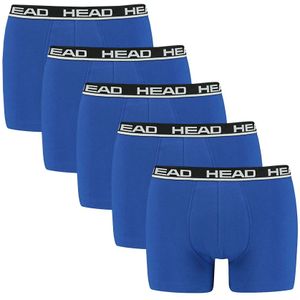 HEAD - 5-pack boxershorts basic blauw &amp; wit - Heren